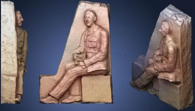 3D model Scan De Gaulle (STL)